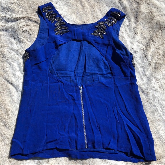 Gorgeous embellished Topshop blouse - Picture 3 of 8